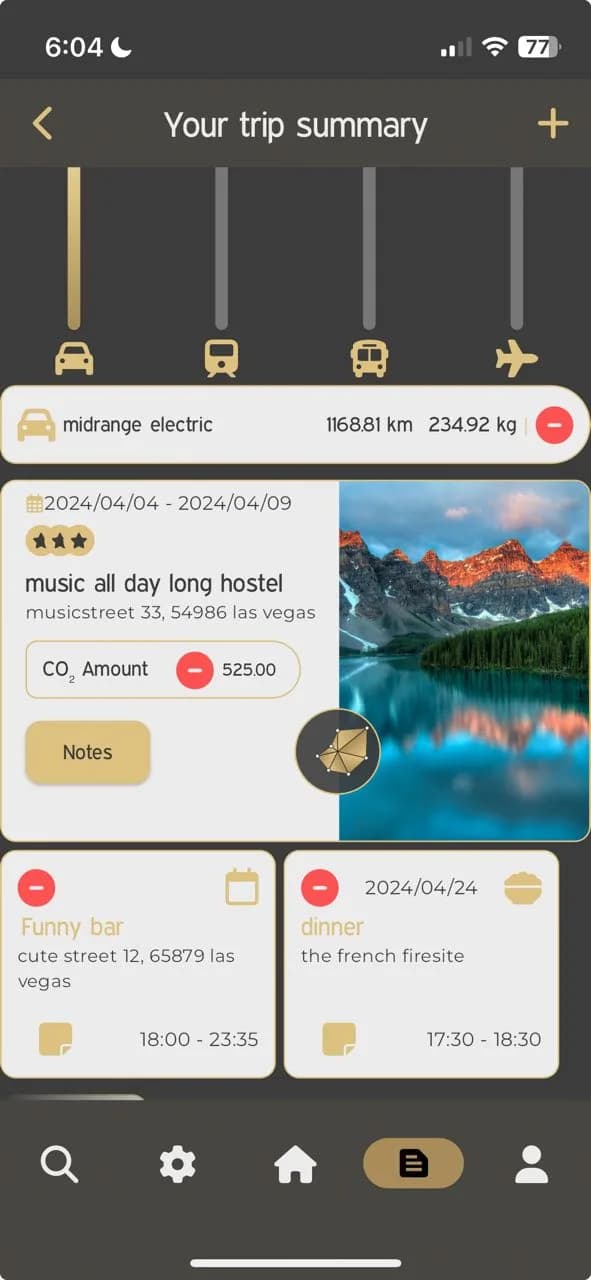 ChargeHolidays app on a phone for live performers
