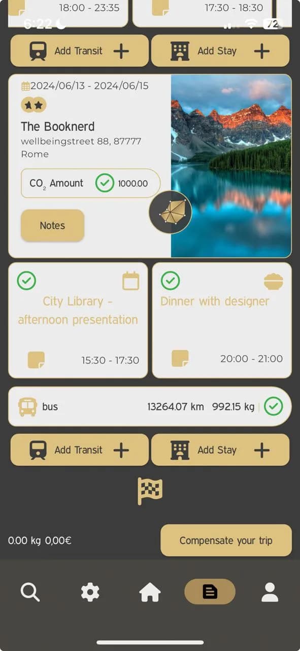 ChargeHolidays app on a phone for cultural venues